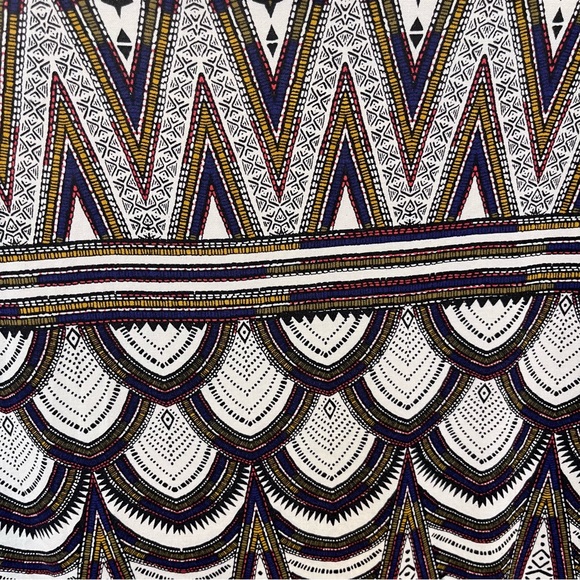 H&M kimono, tribal print, oversized, size S - Picture 8 of 9